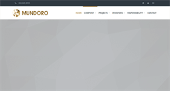 Desktop Screenshot of mundoro.com